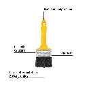 BROCHA USO GENERAL DE 2' CON MANGO DE PLASTICO, PRETUL
