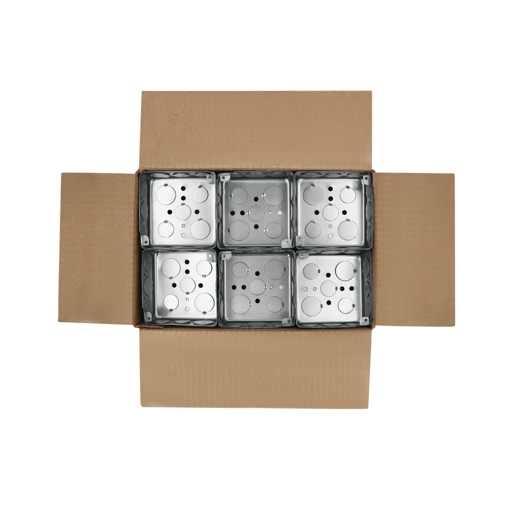 CAJA CUADRADA 4' X 4' REFORZADA, VOLTECK