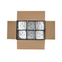 CAJA CUADRADA 4' X 4' REFORZADA, VOLTECK