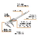 CALIBRADOR VERNIER DIGITAL 6' ACERO INOX, STD Y MM, TRUPER