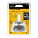 CARDA DE COPA 1-3/4' ALAMBRE GRUESO PARA TALADRO, PRETUL