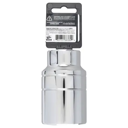 DADO 1/2" LARGO 6 PUNTAS 36 MM