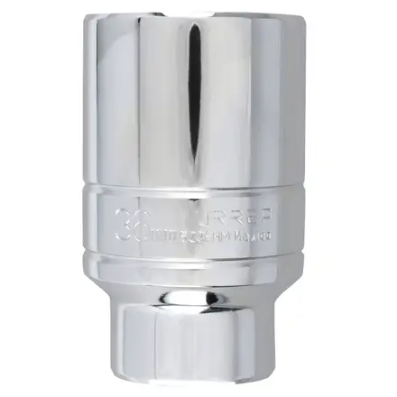 DADO 1/2" LARGO 6 PUNTAS 36 MM