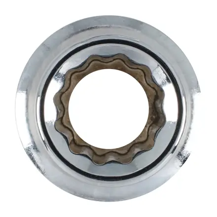 DADO CUADRO DE 1/2", 12 PUNTAS, EN PULGADAS, 3/8"