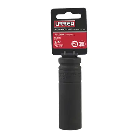DADO DE IMPACTO 1/2" LARGO 6 PUNTAS 1-1/8"