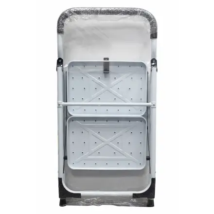 ESCALERA PLEGABLES TIPO TABURETE DE ACERO CON 2 PELDAÑOS SURTEK