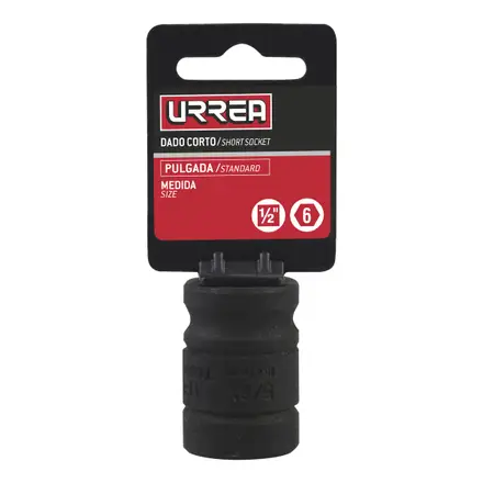 DADO DE IMPACTO 3/4" LARGO 6 PUNTAS 26 MM