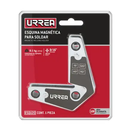 ESQUINA MAGNETICA PARA SOLDAR MULTIANGULAR 1-1/2", 20 LB