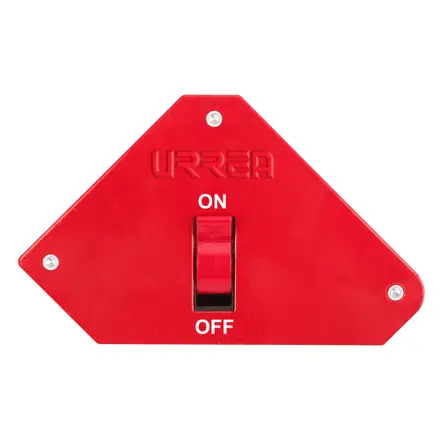 ESQUINA MAGNETICA PARA SOLDAR MULTIANGULAR CON SWITCH 3-3/8", 30 LB