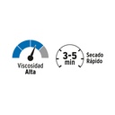 CEMENTO AZUL PARA PVC EN BOTE DE 145 ML, ALTA PRESION, FOSET