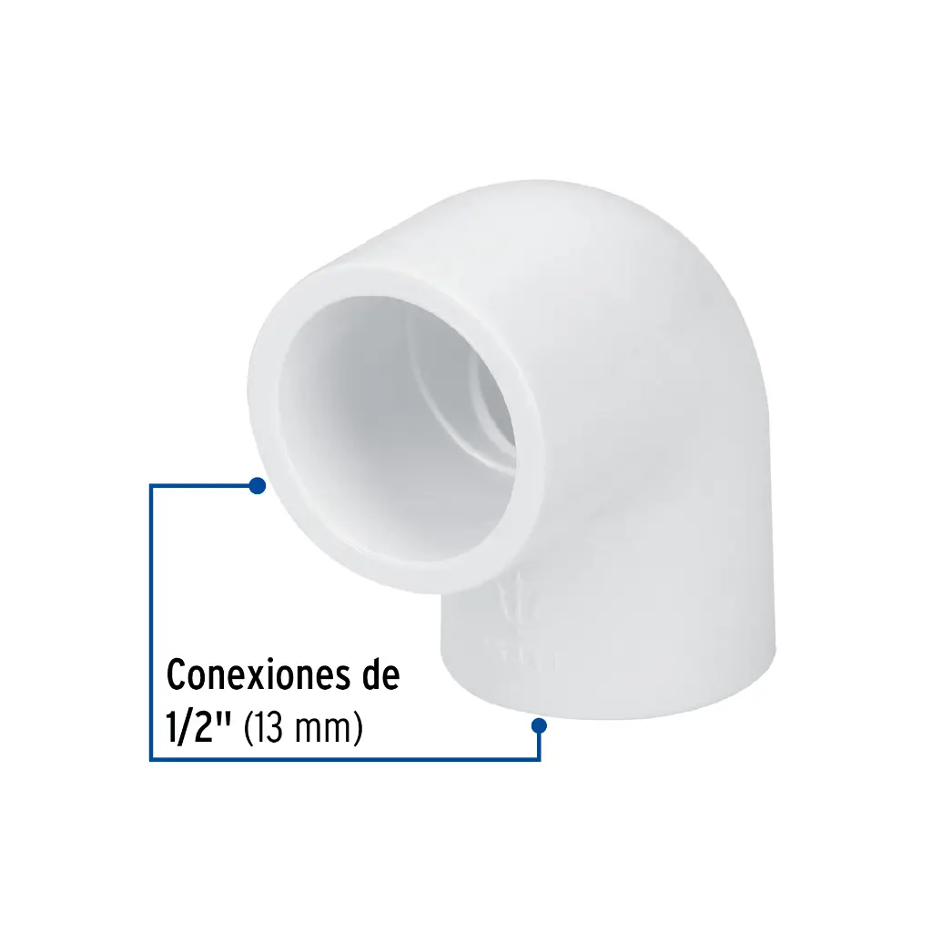 CODO 90° DE PVC DE 1/2', FOSET