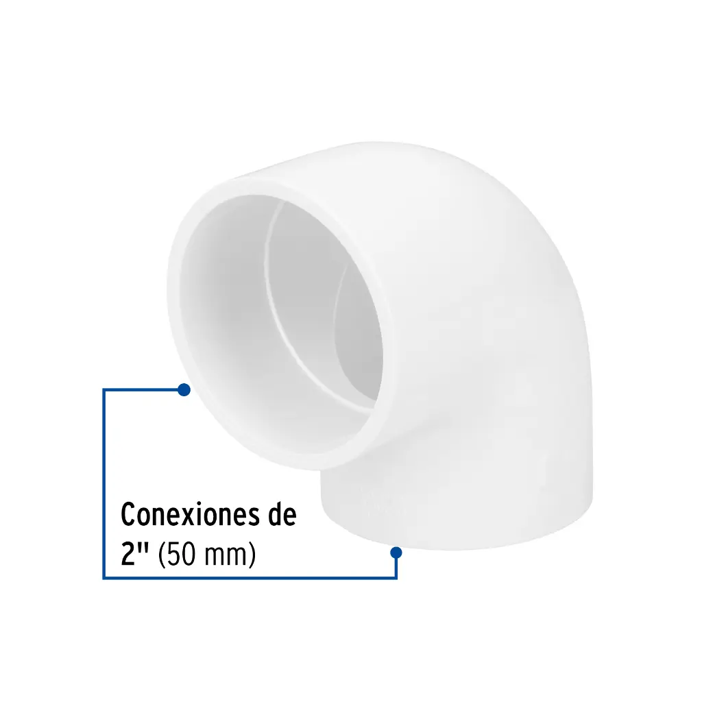 CODO 90° DE PVC DE 2', FOSET
