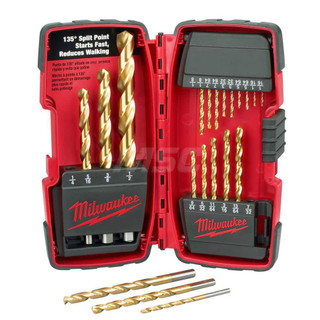 JUEGO DE BROCAS CON RECUBRIMIENTO DE TITANIO MULTIUSOS 20 PIEZAS