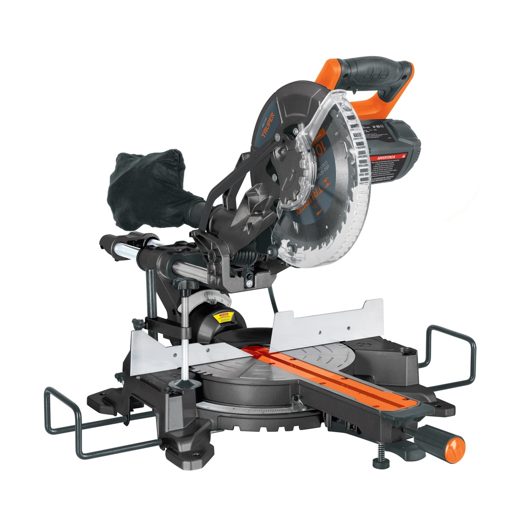 SIERRA DE INGLETE 10', 1900W TELESCOPICA COMPUESTA, TRUPER