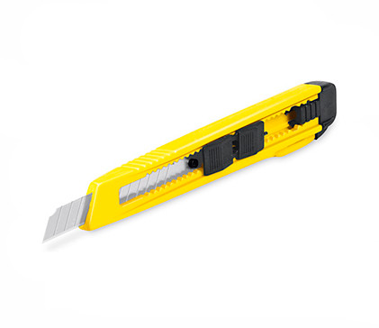 CUTTER 9 MM PLASTICO, PRETUL