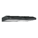 CAMPANA EXTRACTORA 75 CM, EMPOTRABLE, NEGRA, FOSET