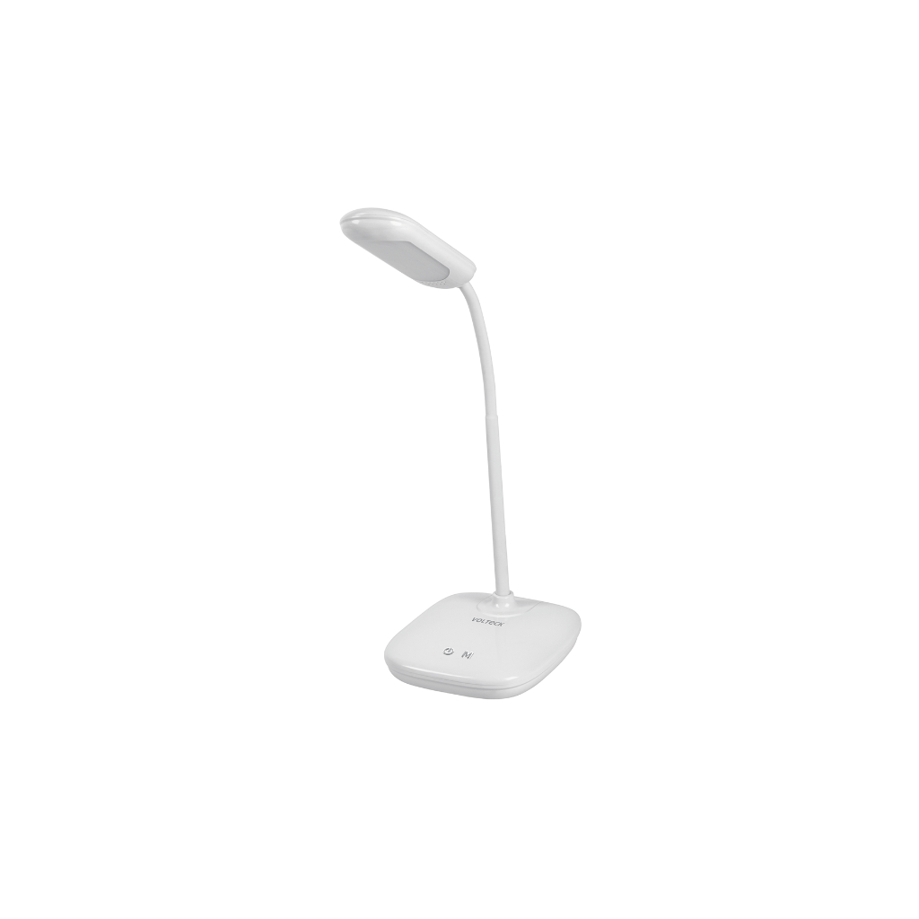 LAMPARA DE LED 5W CUELLO FLEXIBLE PARA ESCRITORIO, VOLTECK