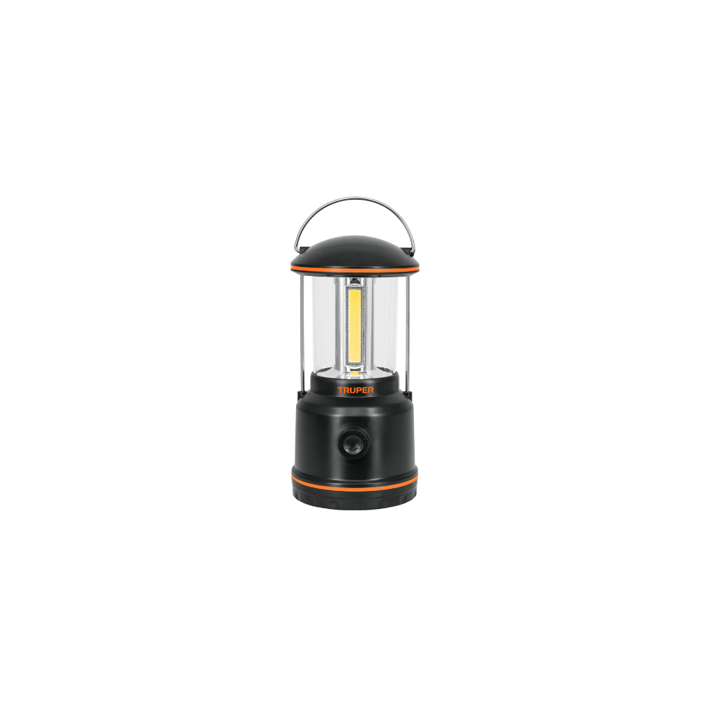 LINTERNA DE LED PARA CAMPAMENTO, TIPO FAROL, DE PILAS 3 D