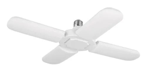 LAMPARA LED TIPO VENTILADOR 32W, 4 ASPAS, 6500K, BASIC