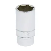 DADO LARGO CUADRO DE 1/2", 6 PUNTAS, METRICO, 36 MM
