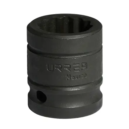 DADO DE IMPACTO CUADRO DE 1/2", 12 PUNTAS, METRICO, 19 MM
