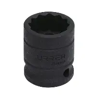 DADO DE IMPACTO LARGO CUADRO DE 1/2", 12 PUNTAS, EN PULGADAS, 1-3/16"