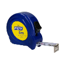 FLEXOMETRO CON CARCASA DE PLASTICO AZUL, 5 M X 19 MM
