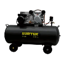 COMPRESOR DE AIRE ELECTRICO CON TRANSMISION DE BANDA 200L, 3HP, 127V