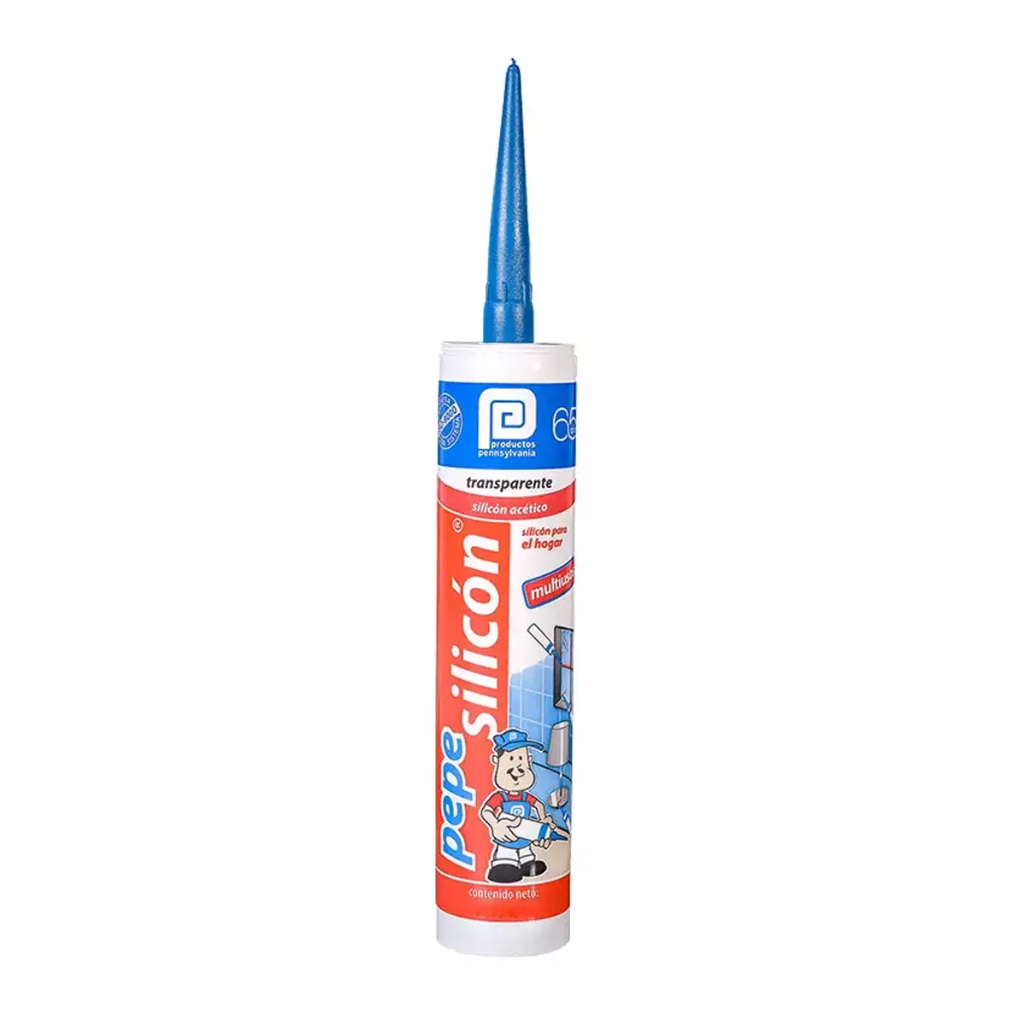 SILICON PARA HOGAR TRANSP. TUBO 20GR PEPE