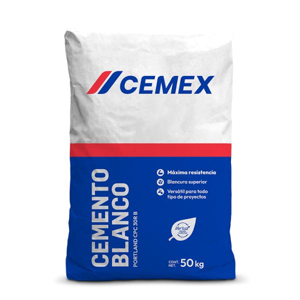 CEMENTO PORTLAND BLANCO 50 KG