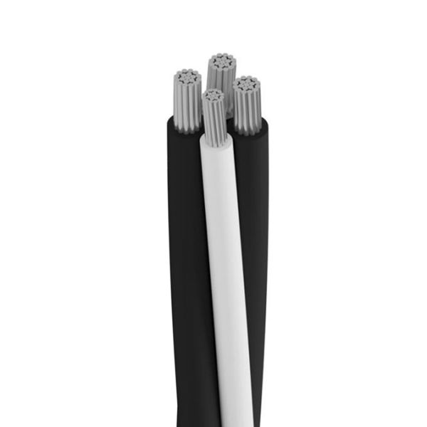MTS CABLE XLP 2X4+1X4 AL 600V TRAMO VIAKON