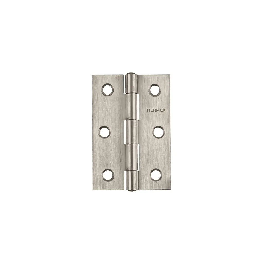 BISAGRA RECTANGULAR 3' ACERO INOXIDABLE, HERMEX