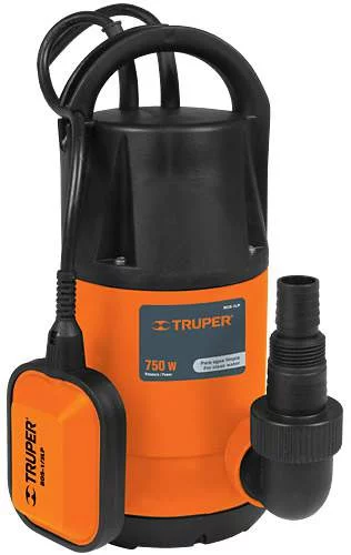 BOMBA SUMERGIBLE PLASTICA PARA AGUA LIMPIA 1/2 HP