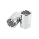 DADO CUADRO DE 3/8", 12 PUNTAS, EN PULGADAS, 3/4"