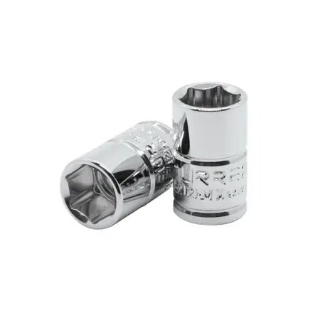 DADO CUADRO DE 3/8", 12 PUNTAS, METRICO, 25 MM