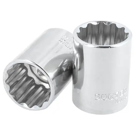 DADO EN PULGADAS CUADRO DE 1/2", 12 PUNTAS, 13/16"