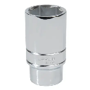 DADO LARGO CUADRO DE 1/2", 6 PUNTAS, EN PULGADAS, 1-1/8"