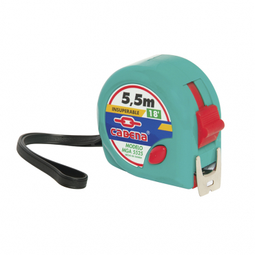FLEXOMETRO 5.5MT X 25MM DOBLE VISTA
