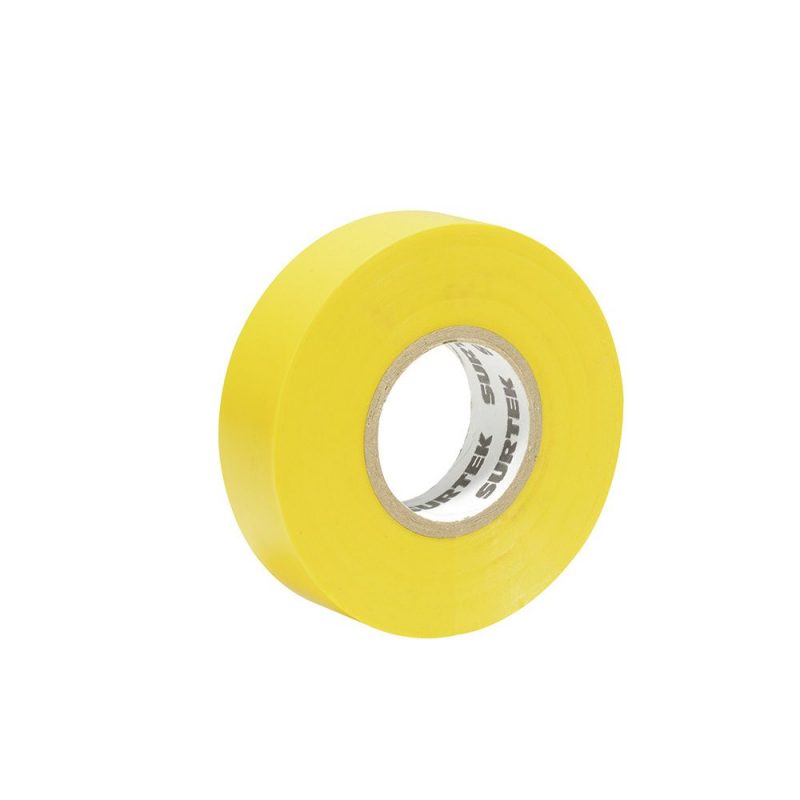 CINTA PARA AISLAR AMARILLA 19 MM X 18 M
