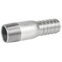 NIPLE DE ACERO GALVANIZADO 3/4' TIPO BOTELLA, FOSET