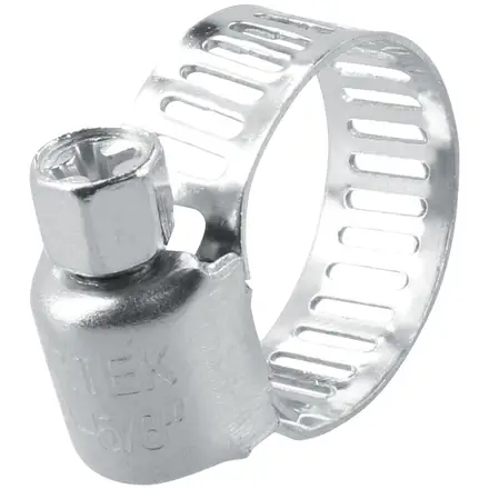ABRAZADERA MINI SIN FIN DE ACERO INOXIDABLE DE 3/8" A 5/8"