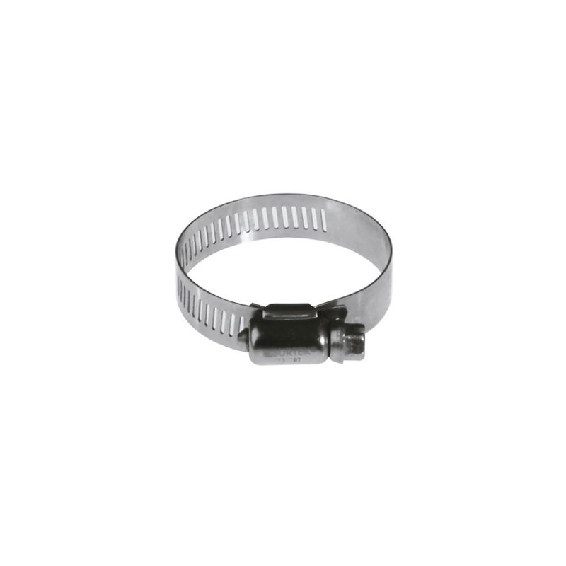 ABRAZADERA SIN FIN DE ACERO INOXIDABLE DE 1-1/4" A 2"