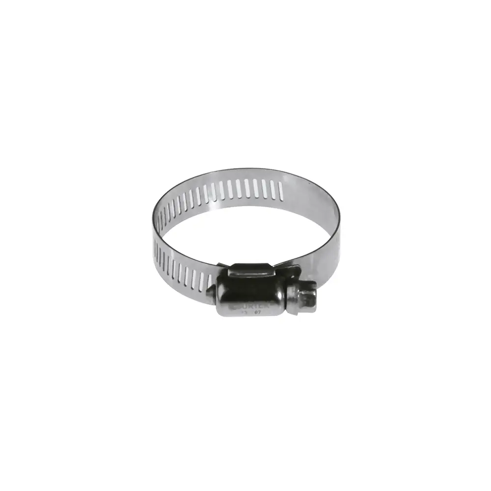 ABRAZADERA SIN FIN DE ACERO INOXIDABLE DE 5/8" A 1" PIEZA