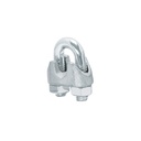 BLISTER CON 2 NUDOS (PERROS) DE HIERRO PARA CABLE DE 1/4'