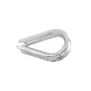 BOLSA CON 10 GUARDACABOS PARA CABLE DE ACERO DE 1/4', FIERO