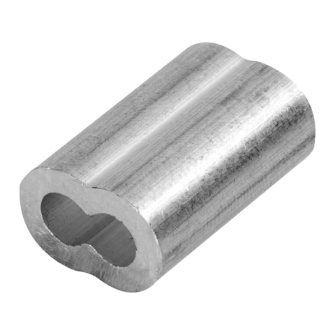 BOLSA CON 50 CASQUILLOS DOBLES DE ALUMINIO, 3/16', FIERO