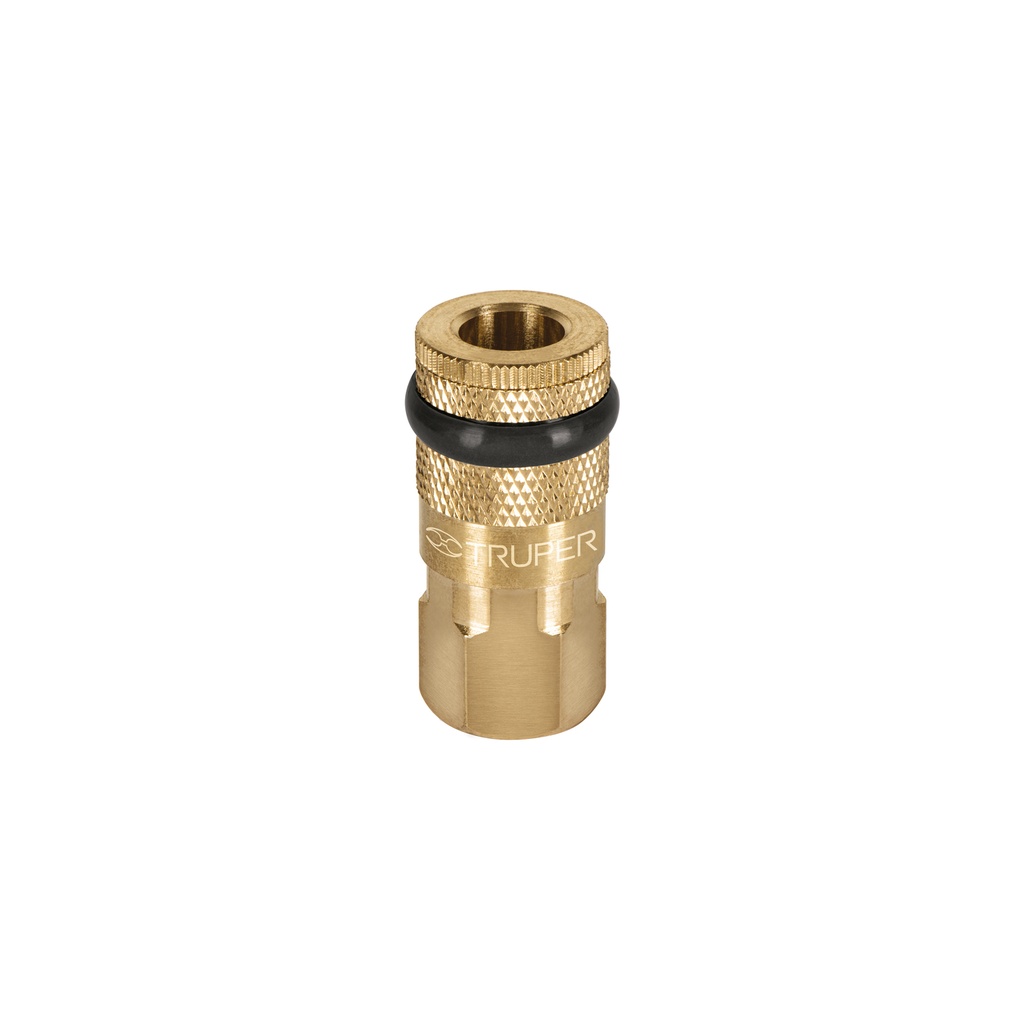 COPLE 1/4" NPT LATON