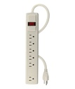 MULTICONTACTO 16 AWG USO RUDO CON 6 ENTRADAS, VOLTECK