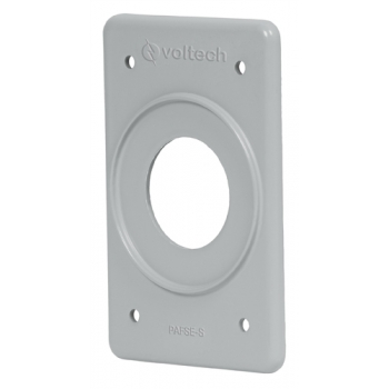 PLACA PARA INTEMPERIE TIPO FS, SENCILLA, DE SOBREPONER