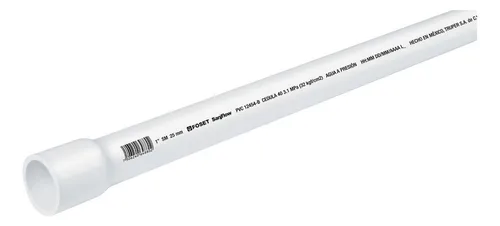 TUBO HIDRAULICO PVC 1' CEDULA 40 3 METROS